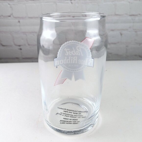 Pabst Blue Ribbon Beer Can-Shaped Drinking Glass - Picture 6 of 7